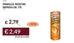 Prezzemolo e Vitale Pringles patatine paprika offerta
