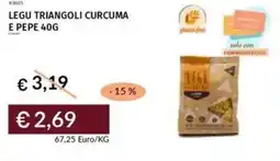 Prezzemolo e Vitale Legu triangoli curcuma e pepe offerta