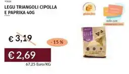Prezzemolo e Vitale Legu triangoli cipolla e paprika offerta