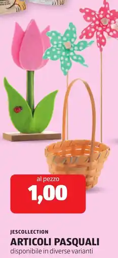 ALDI Jescollection articoli pasquali offerta