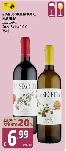Tigros Bianco sicilia D.O.C. PLANETA offerta