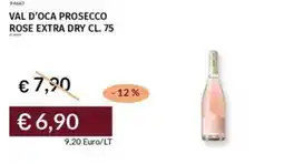 Prezzemolo e Vitale Val d'oca prosecco rose extra dry offerta