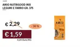 Prezzemolo e Vitale Amio nutrigood mix legumi e farro offerta