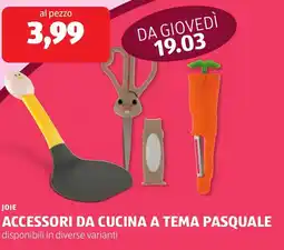 ALDI Joie accessori da cucina a tema pasquale offerta