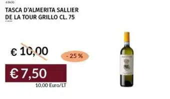 Prezzemolo e Vitale Tasca d'almerita sallier de la tour grillo offerta