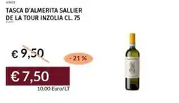 Prezzemolo e Vitale Tasca d'almerita sallier de la tour inzolia offerta