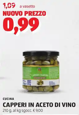 ALDI Cucina capperi in aceto di vino offerta