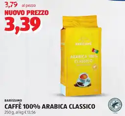 ALDI Barissimo caffè 100% arabica classico offerta