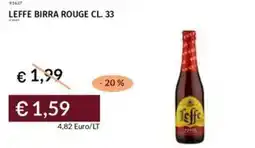 Prezzemolo e Vitale Leffe birra rouge offerta