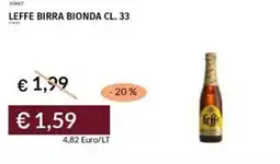 Prezzemolo e Vitale Leffe birra bionda offerta