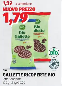 ALDI Bio gallette ricoperte bio offerta