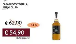 Prezzemolo e Vitale Casamigos tequila anejo offerta