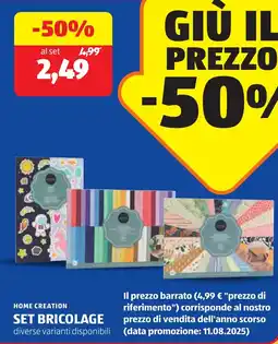 ALDI Home creation set bricolage offerta