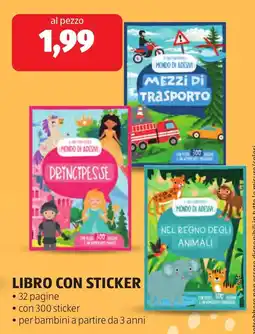 ALDI Libro con sticker offerta