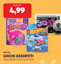 ALDI Mattel giochi assortiti offerta