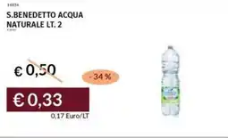 Prezzemolo e Vitale S.benedetto acqua naturale offerta