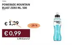 Prezzemolo e Vitale Powerade mountain blast zero offerta