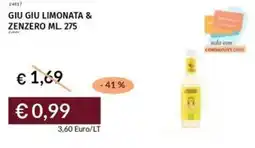Prezzemolo e Vitale Giu giu limonata & zenzero offerta
