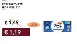 Prezzemolo e Vitale Foxy fazzoletti ipoa offerta