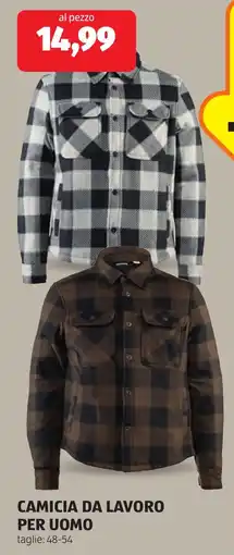 ALDI Camicia da lavoro per uomo offerta