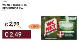 Prezzemolo e Vitale Wc net tavoletta profumosa x 4 offerta