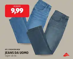 ALDI Up 2 fashion men jeans da uomo offerta