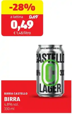 ALDI Birra castello birra offerta