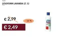 Prezzemolo e Vitale Lysoform lavanda offerta