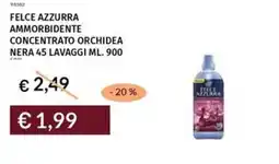 Prezzemolo e Vitale Felce azzurra ammorbidente concentrato orchidea nera offerta