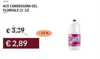 Prezzemolo e Vitale Ace candeggina gel floreale offerta