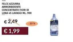 Prezzemolo e Vitale Felce azzurra ammorbidente concentrato fiori di luna offerta