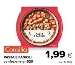 Tigre Consilia pasta e fagioli offerta