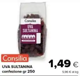 Tigre Consilia uva sultanina offerta