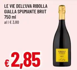 Famila Le vie dell'uva ribolla gialla spumante brut offerta