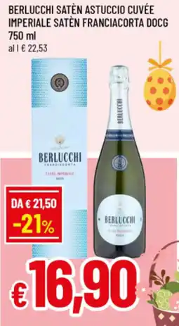 Famila Berlucchi satèn astuccio cuvée imperiale satèn franciacorta docg offerta