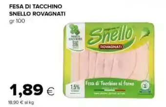 Tigre Fesa di tacchino snello ROVAGNATI offerta