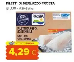 Tigre Filetti di merluzzo FROSTA offerta
