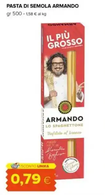 Tigre Pasta di semola ARMANDO offerta