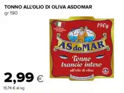 Tigre Tonno all'olio di oliva ASDOMAR offerta