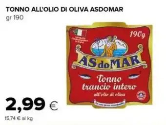 Tigre Tonno all'olio di oliva ASDOMAR offerta