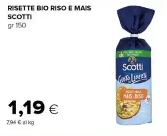 Tigre Risette bio riso e mais SCOTTI offerta