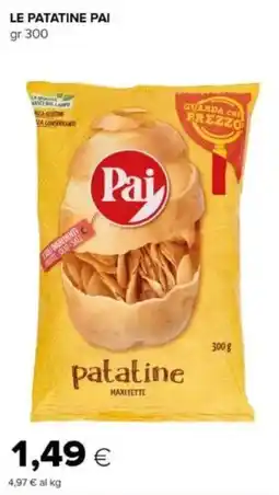 Tigre Le patatine PAI offerta