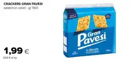 Tigre Crackers GRAN PAVESI offerta