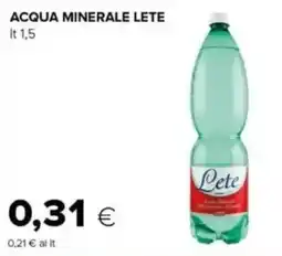 Tigre Acqua minerale LETE offerta