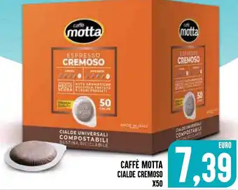 Al Discount Caffè motta cialde cremoso offerta