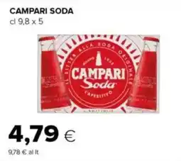 Tigre Campari soda offerta