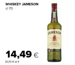 Tigre Whiskey JAMESON offerta