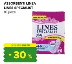 Tigre Assorbenti linea LINES SPECIALIST offerta