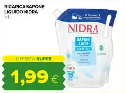 Tigre Ricarica sapone liquido NIDRA offerta