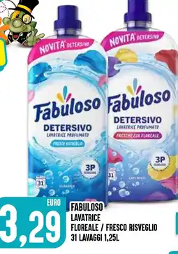 Al Discount Fabuloso lavatrice floreale/fresco risveglio offerta